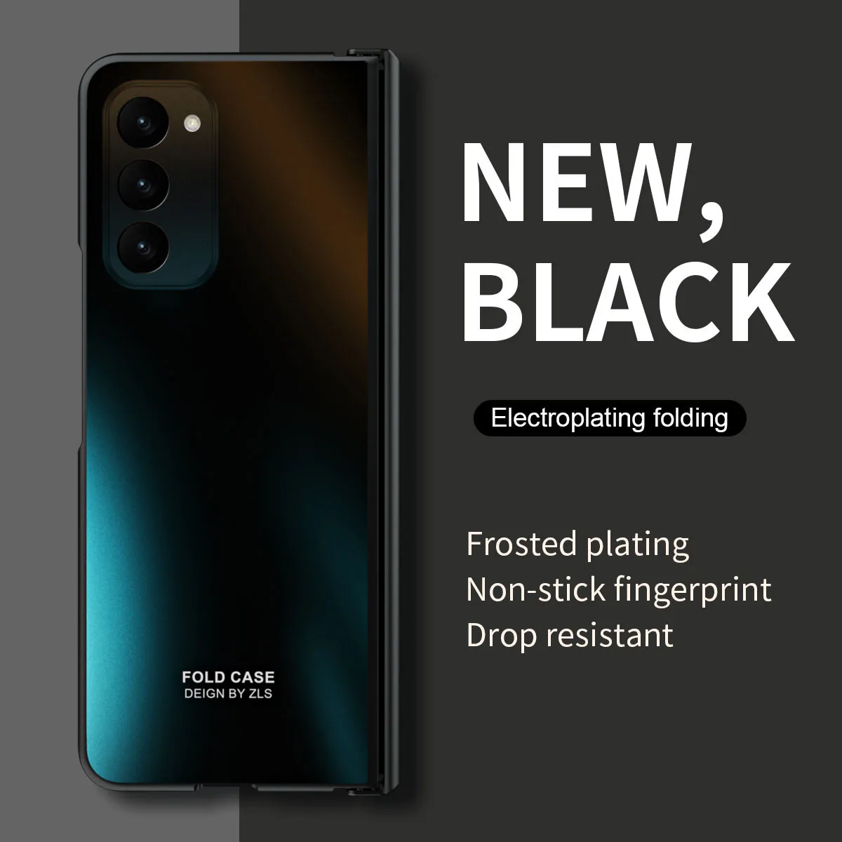 

Для samsung z fold5, прочный защитный чехол для телефона Samsung Galaxy Z Fold 5 Fold5 5G, покрытие из закаленного стекла