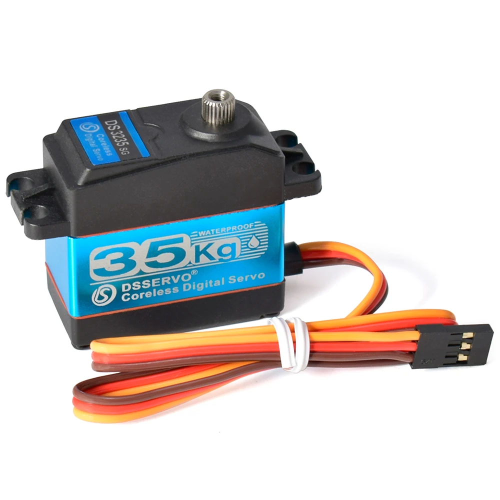 Servo 35kg 270° IP66 Engrenage Métal pour RC Robot Voiture