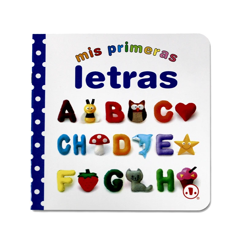 Kids Cognitive Learning Book in Spanish 12 Pcs/set 4