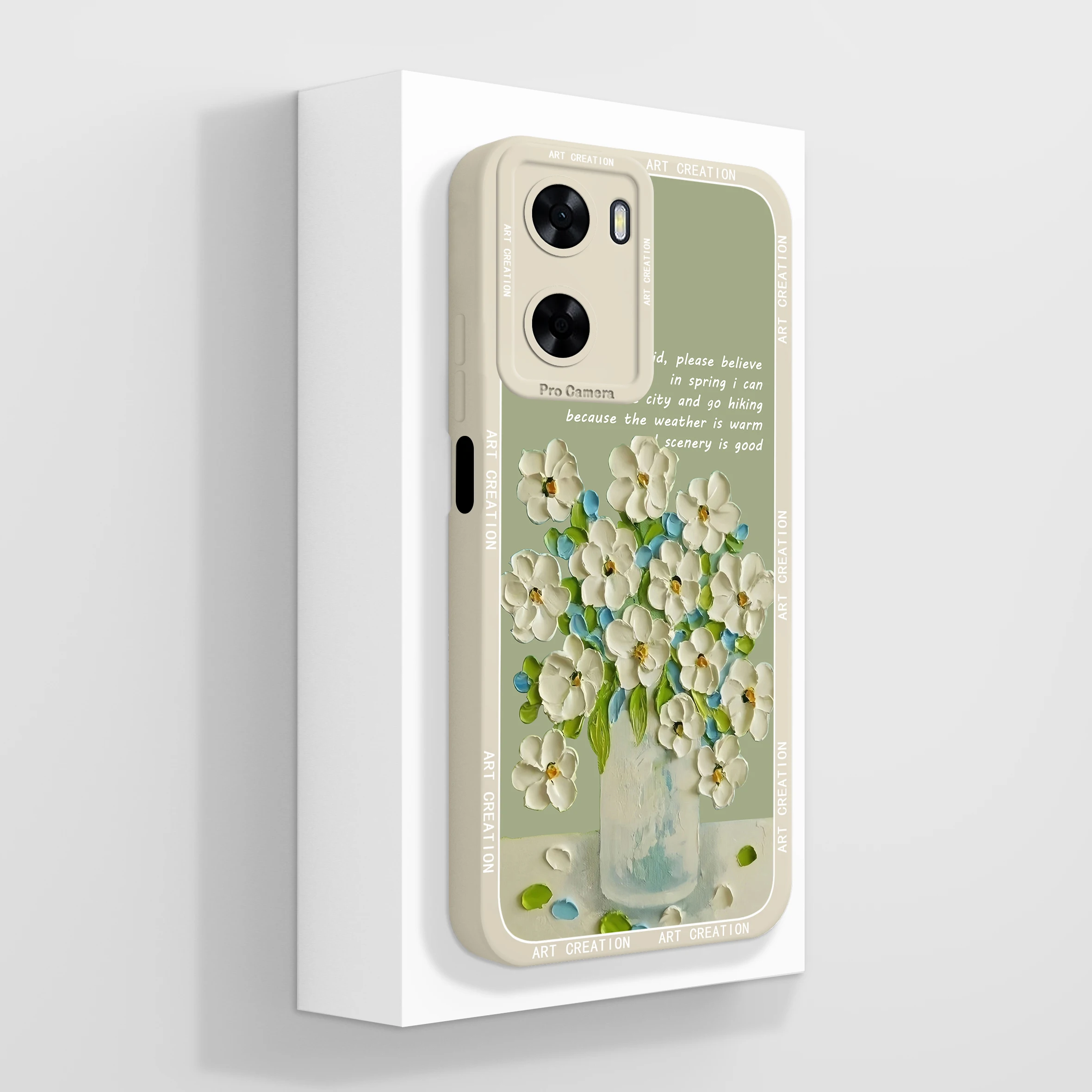 Creative Soft Liquid Silicone Phone Case with Camera Protection