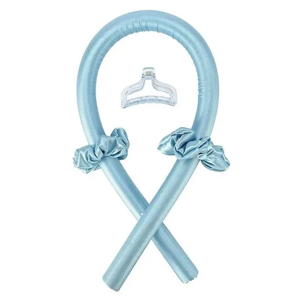 Heatless Curling Rod Headband for Soft & Shiny Hair – Spiral Style Hair Accessory