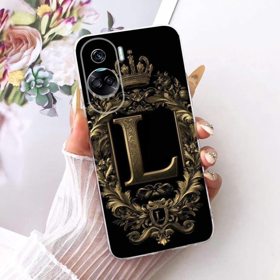 Cute Crown Letters Soft Slim Phone Case