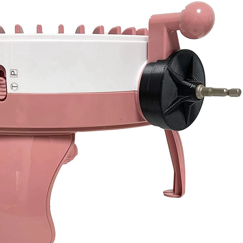 Quick Knit Power Adapter For Sentro Knitting Machine 48, Sentro 40 And 22, Jamit,Crank Handle Adapter