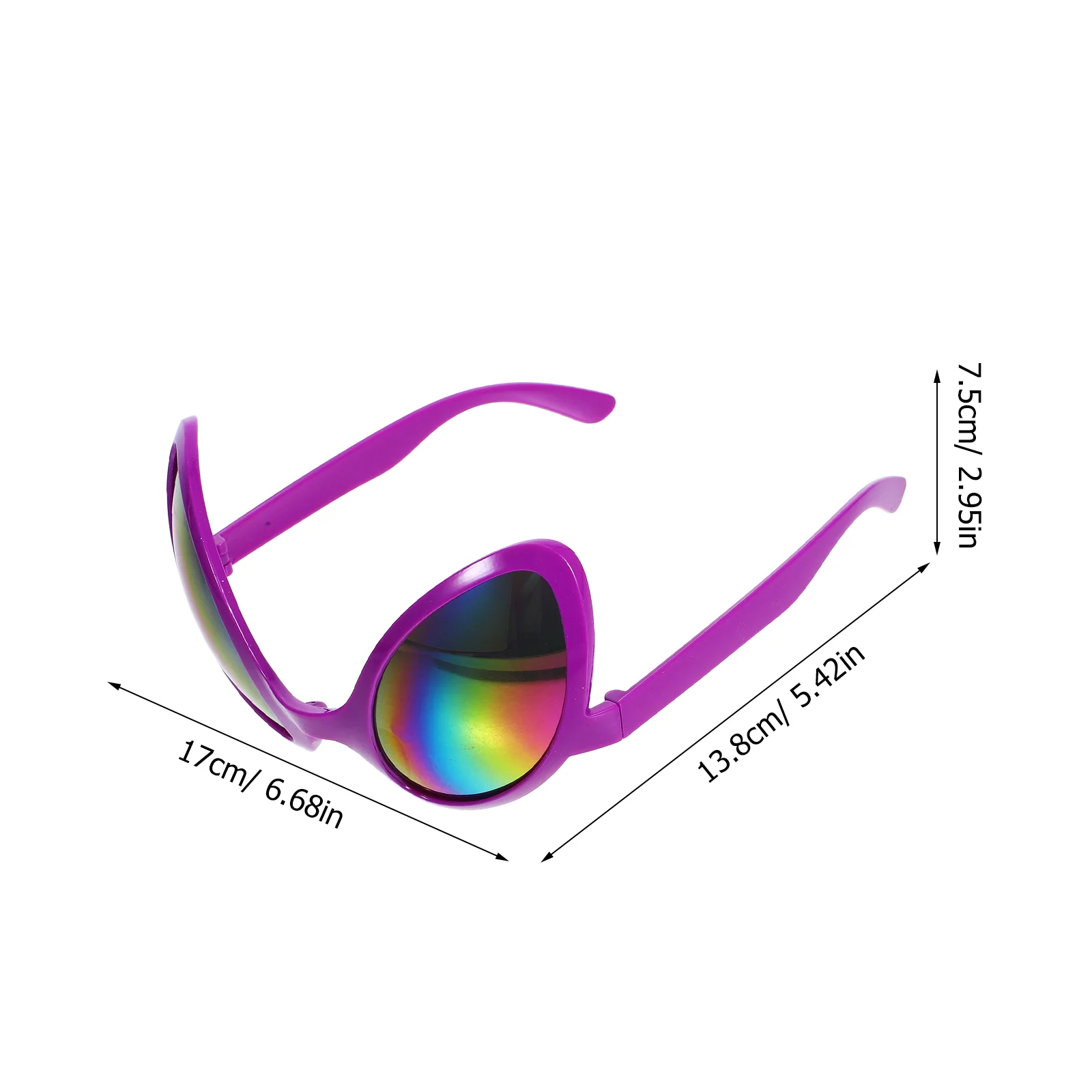 Alien Glasses Funny Sunglasses Eyewear Costume Accessories Photo Prop Carnival Cosplay Party Fashion Dress Up Adult Costume