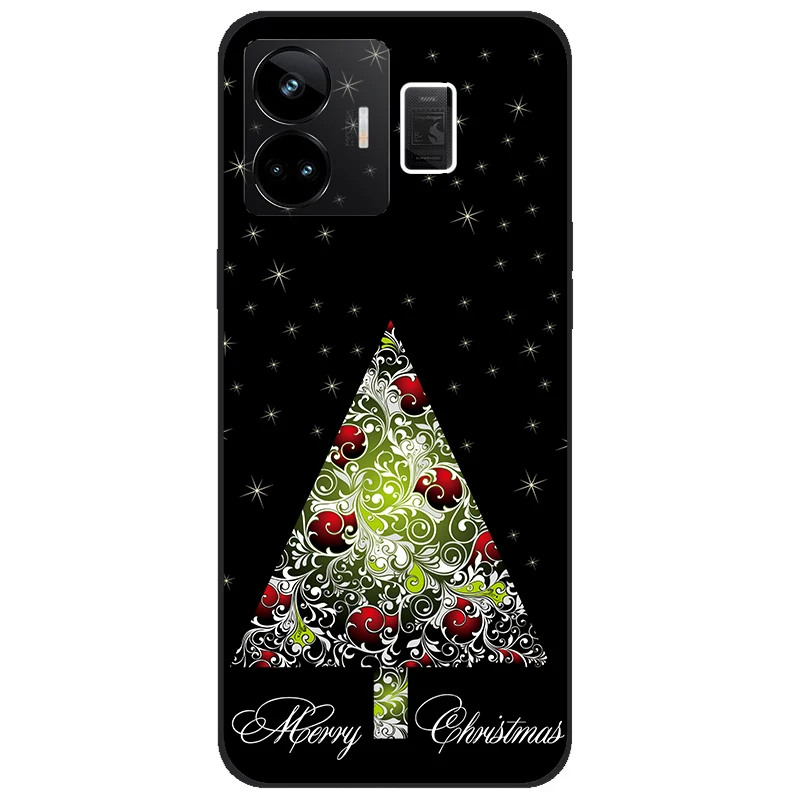 리얼미 GT 네오 5 케이스 보호 커버, 리얼미GT 네오5 폰 커버, 리얼미 GT 네오 5 케이스 실리콘 블랙 범퍼 소프트 TPU 코크