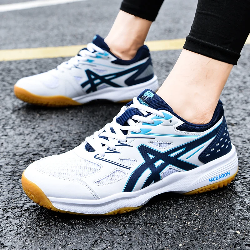 Men's Volleyball Shoes Professional Breathable Badminton Shoes Shock Absorbing Training Tennis Sneakers Mens Trainers