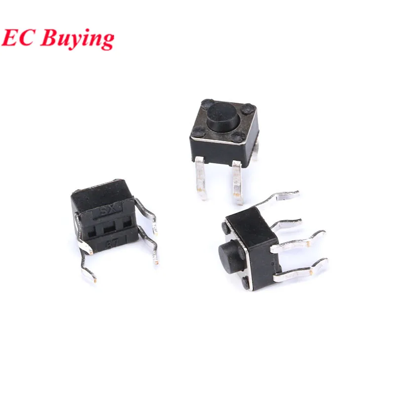 20 Stücke-100 Stücke 4,5x4,5x5mm 4,5x4,5x3,8mm 5 MM 3,8 MM Mini Tact Push Button Schalter Micro Momentary Tactile Schalter SMD D – Detail 5
