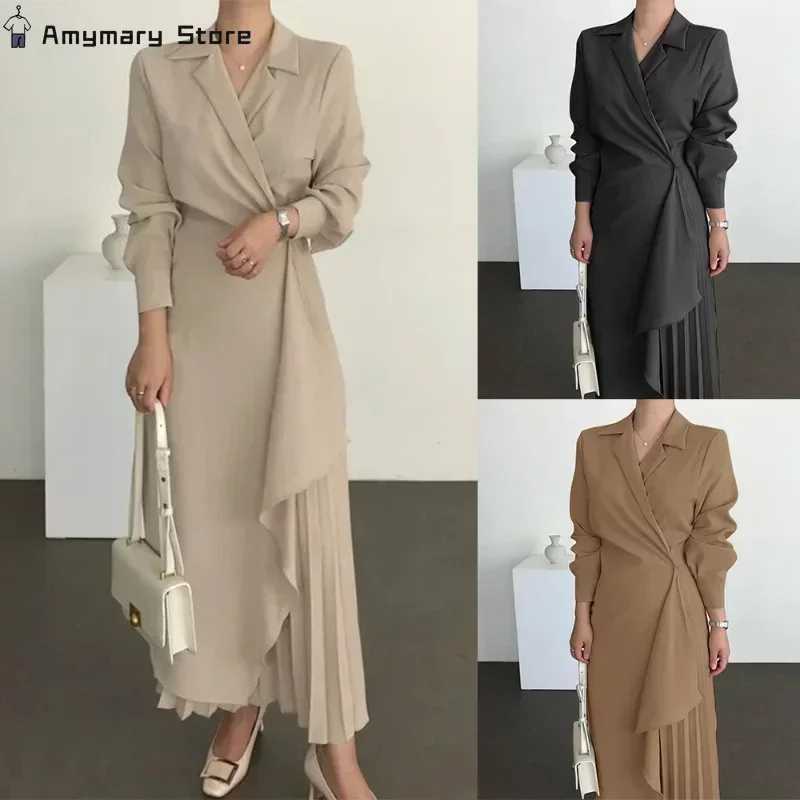 

Muslim Women's Shirt Dress Abaya Dress Elegant Long-sleeved Tunic Dress Suit Jacket Ramadan Islamic Ghirba Party Kaftan Robe