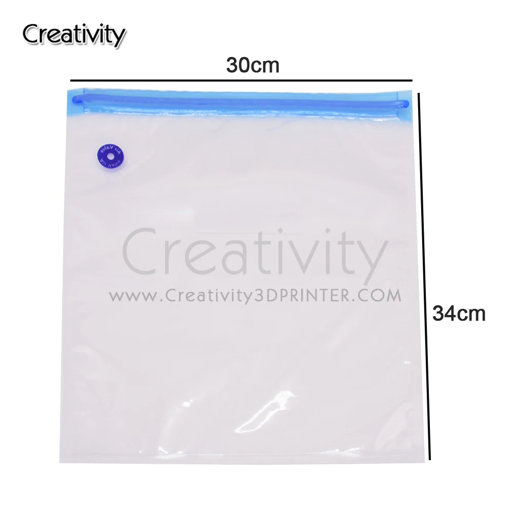 Bolsa de Armazenamento de Filamento de Impressora 3d Bolsas Selados a Vácuo Pla Segurança do Secador Mantenha Resistente à Umidade Bolsas de Vedação Filamento Seco - Imagem 2