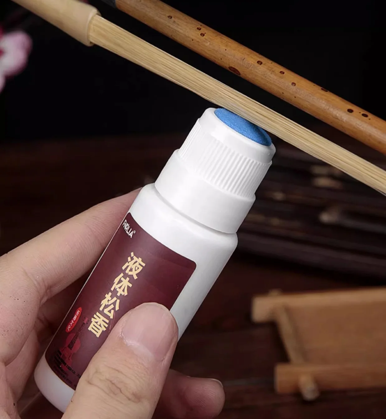 Rosin Resin for Bowed Strings Violin Erhu Dust Free Liquid Rosin