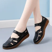 Sandales d'Été Confortables et Plates pour Femme, Chaussures de Marche et de Plage, Nouvelle Collection 2024 5