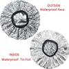 1PC Self-heating Tin Foil Hat Thickened Heating Steam Shower Caps Hair Mask Cap Portable Hair Salon Smooth Hair Oil Baking Cap 4
