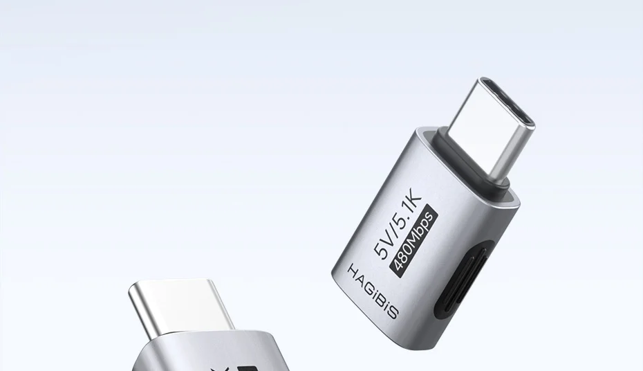 Hagibis USB-C Charging Adapter with 5.1K Pull-Down Resistor