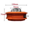 M10 Aluminum Head Nylon Grass Trimmer Head 2 Lijnen Brush Cutter Grass Universele Bump Feed Line Strimme Garden Tools 4