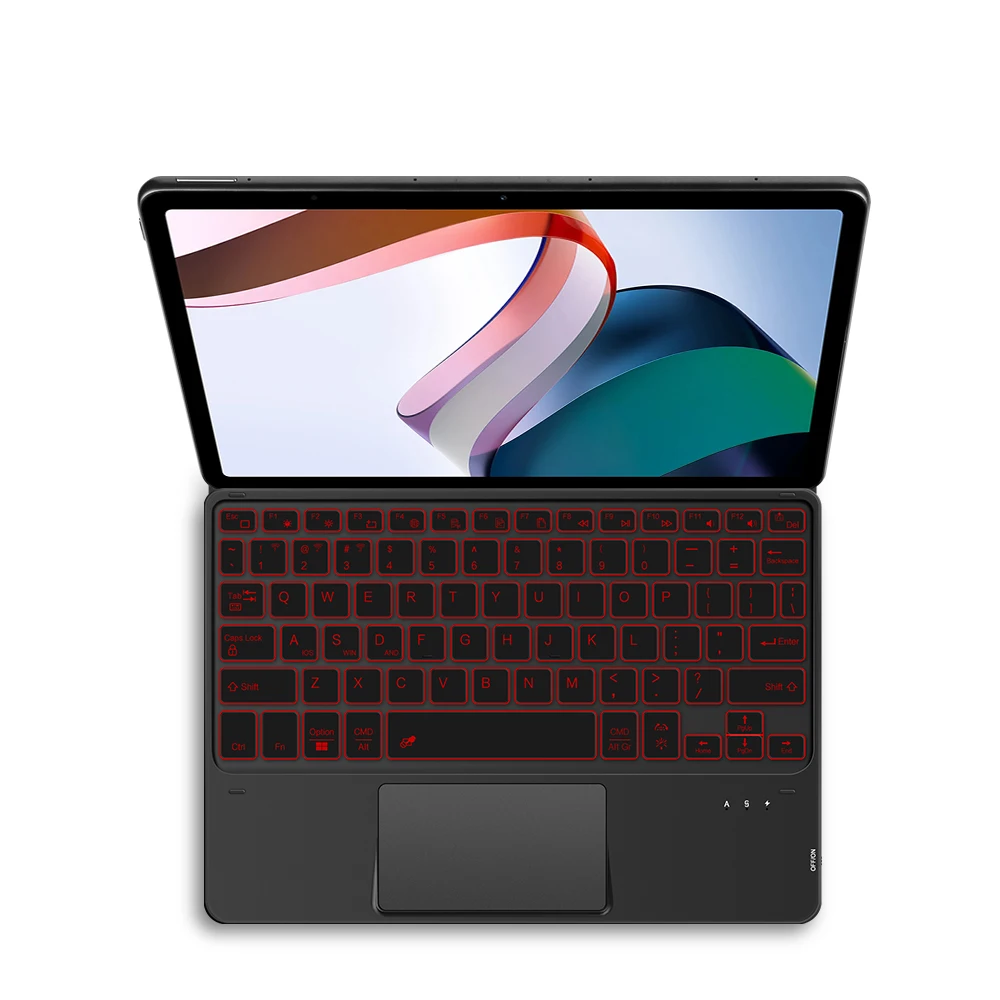 Teclado Bluetooth Com TouchPad Backlight Para Blackview