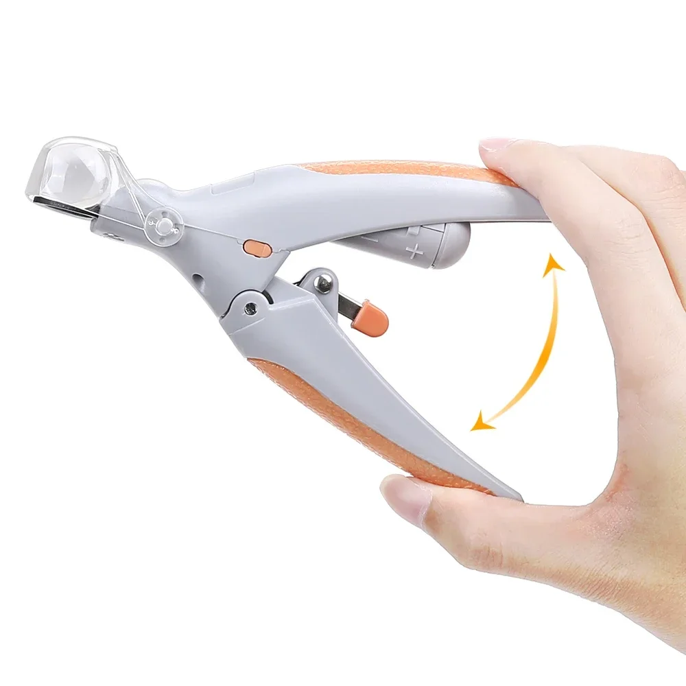 Professional Pet Nail Clipper Scissors Pet Dog Cat Nail Toe Claw Clippers Scissor LED Light Nail Trimmer for Animals Pet Supplie 5