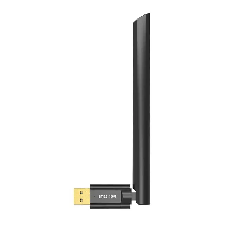 100M Long Range Bluetooth Adapter 5.3 Dongle Adaptador Audio Wireless USB Bluetooth Receiver and Transmitter for PC Computer