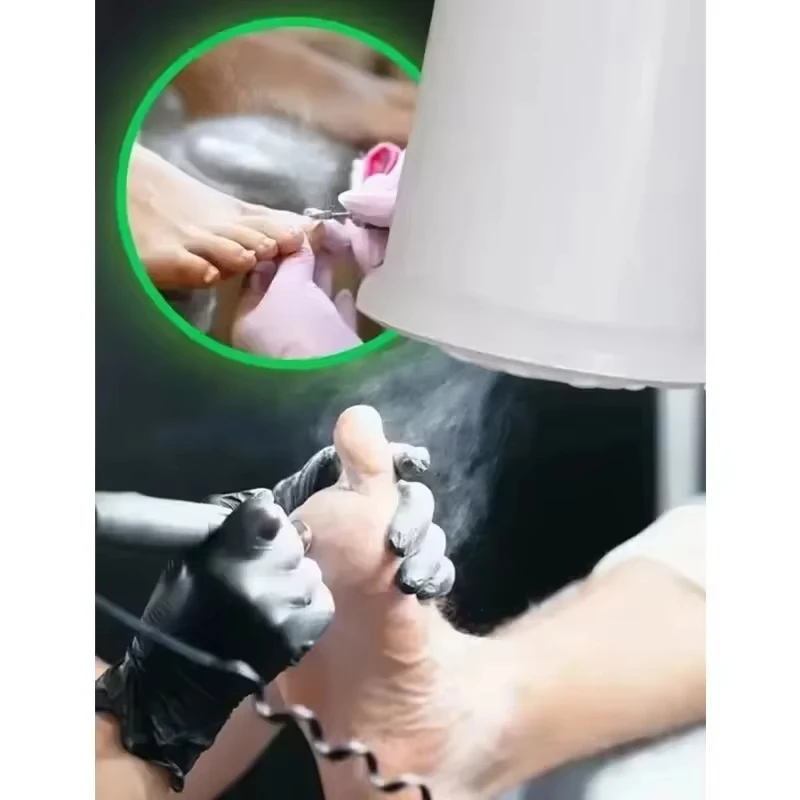 Nail dust collector for beauty salon, shadowless lamp, Oem, 4blanc professional customer, two-in-one 6