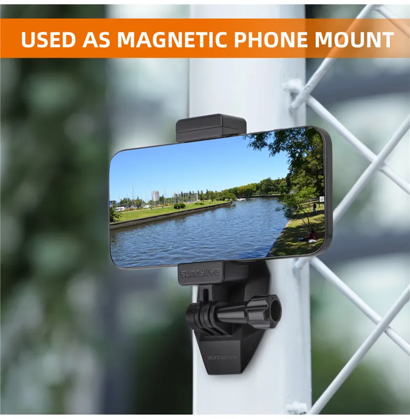 Magnetische Halterung Magnet Auto Unterstützung für GoPro 13 12 11 10 9 8 DJI OSMO Action 6 5 4 Sport Kamera Motorrad Halterung Ständer Halter – Detail 9