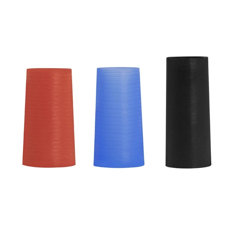 цена 3pieces/set Saxophone Bend Neck Sleeve Replacement Easy to Use Protective Cases for Repair Saxophone Red Blue Drop Shipping