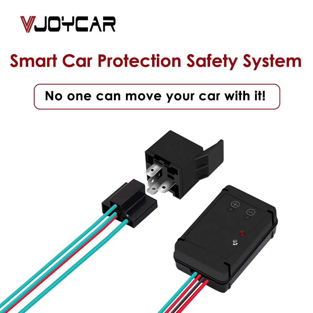Vjoycar AntiJammer Device Smart System for Antitheft Cars Immobilizer One Way Magic Car Alarms