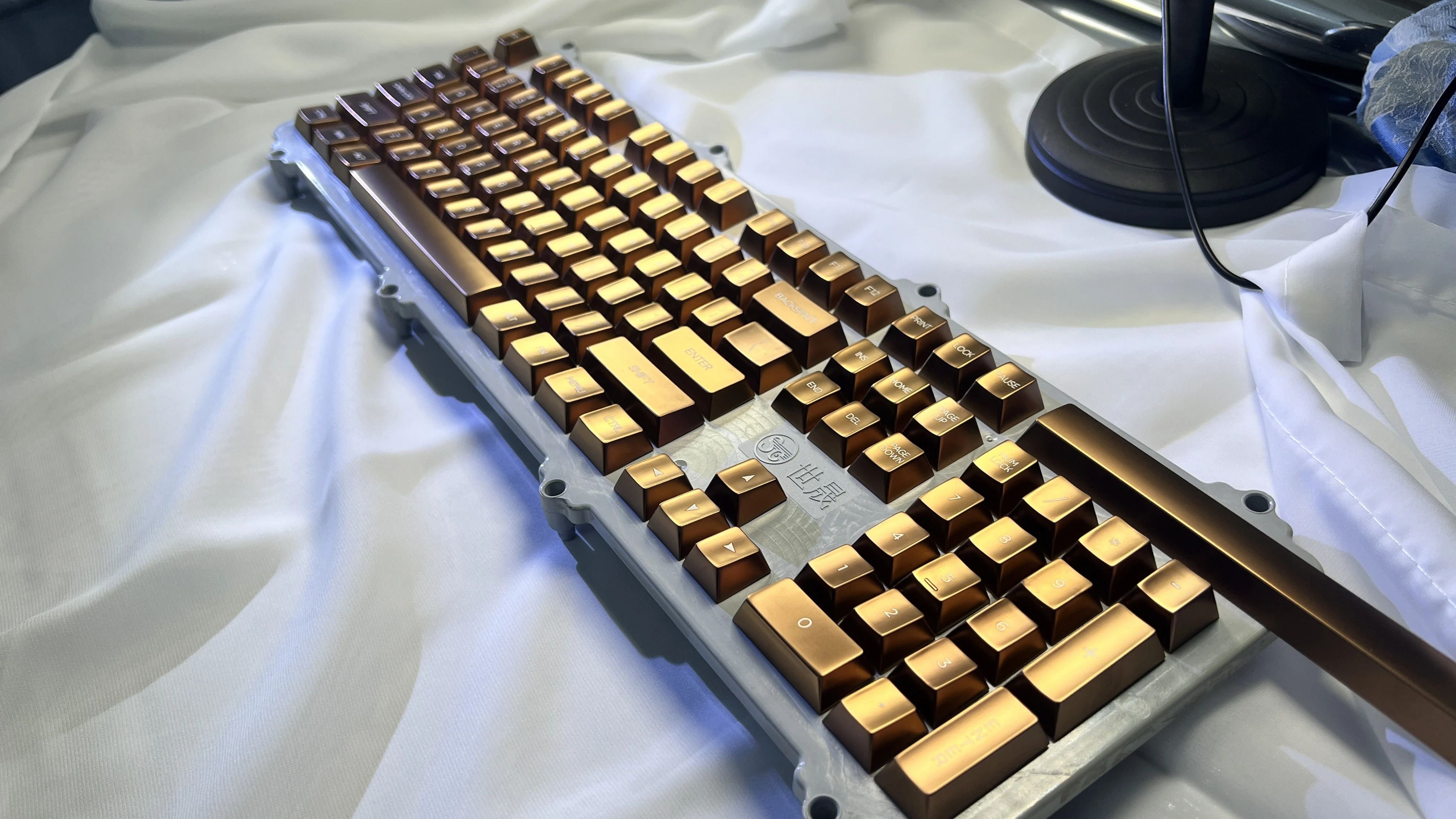 Keycaps Set para teclado mecânico, MiFuny Metal,