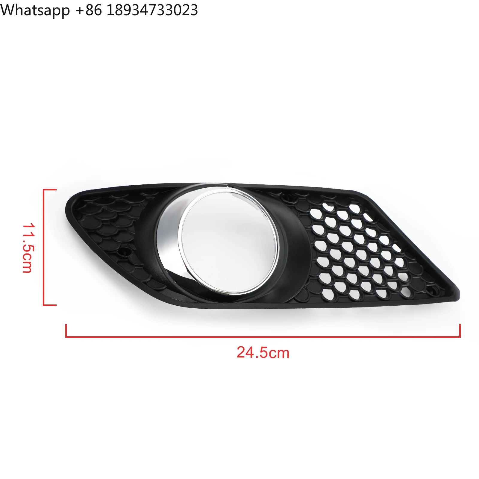 메르세데스 벤츠 C-클래스 W204 2008-2010 자동차 액세서리용 페어 블랙 프..