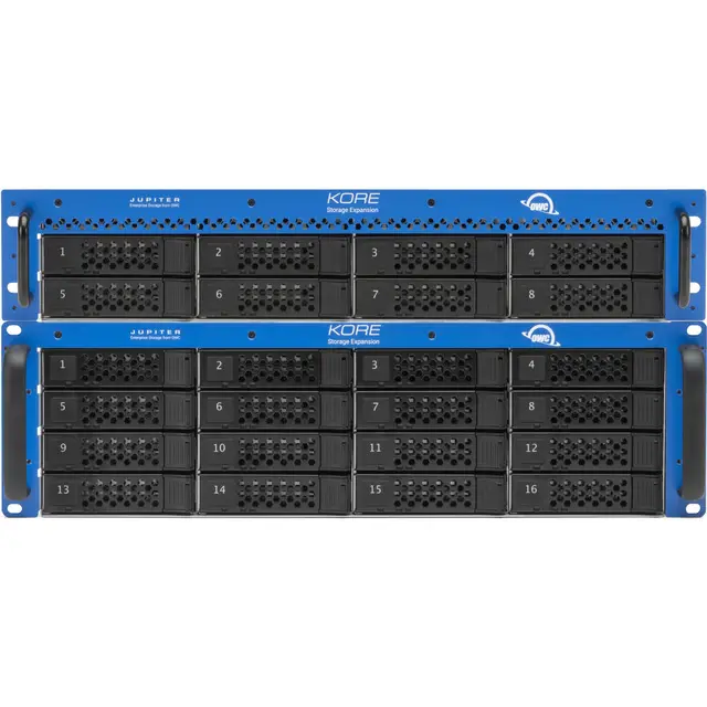 OWC Jupiter Kore 16-Bay NAS компенсатор 1
