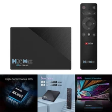 

H96 MAX 2.4G+5G Wifi BT4.0 USB3 1000M 8K Google Voice Youtube Rockchip Android 11 Smart TV Box Rk3566