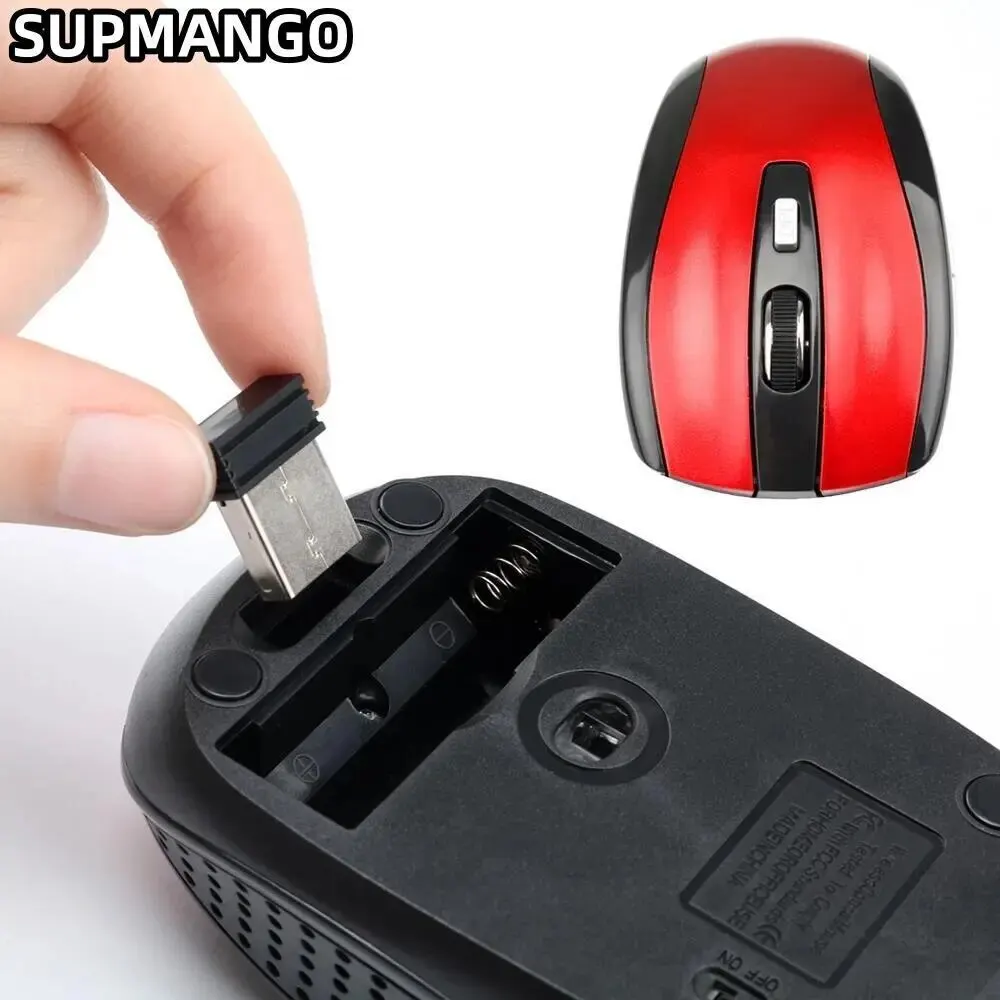 Mini 2.4 GHz Wireless Optical Mouse Portable Mice Wireless USB Mouse For PC Laptop Notebook