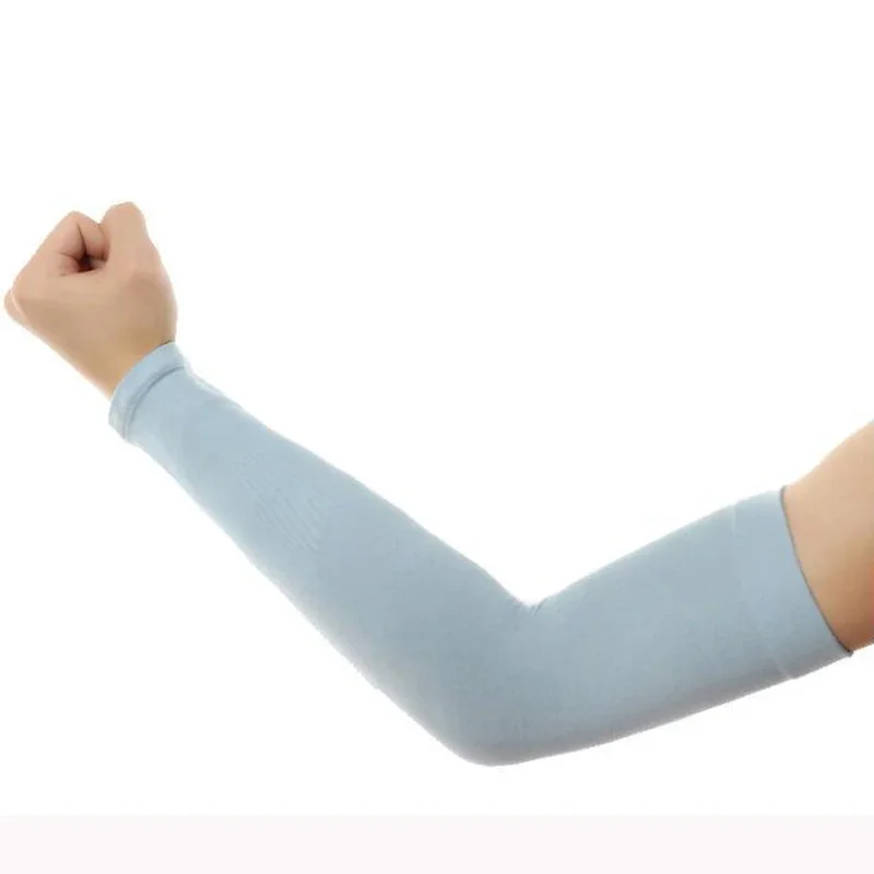 Arm Sleeves Sun UV Protection Arm Warmer Half Long Gloves Cuff For Women Men Multicolor