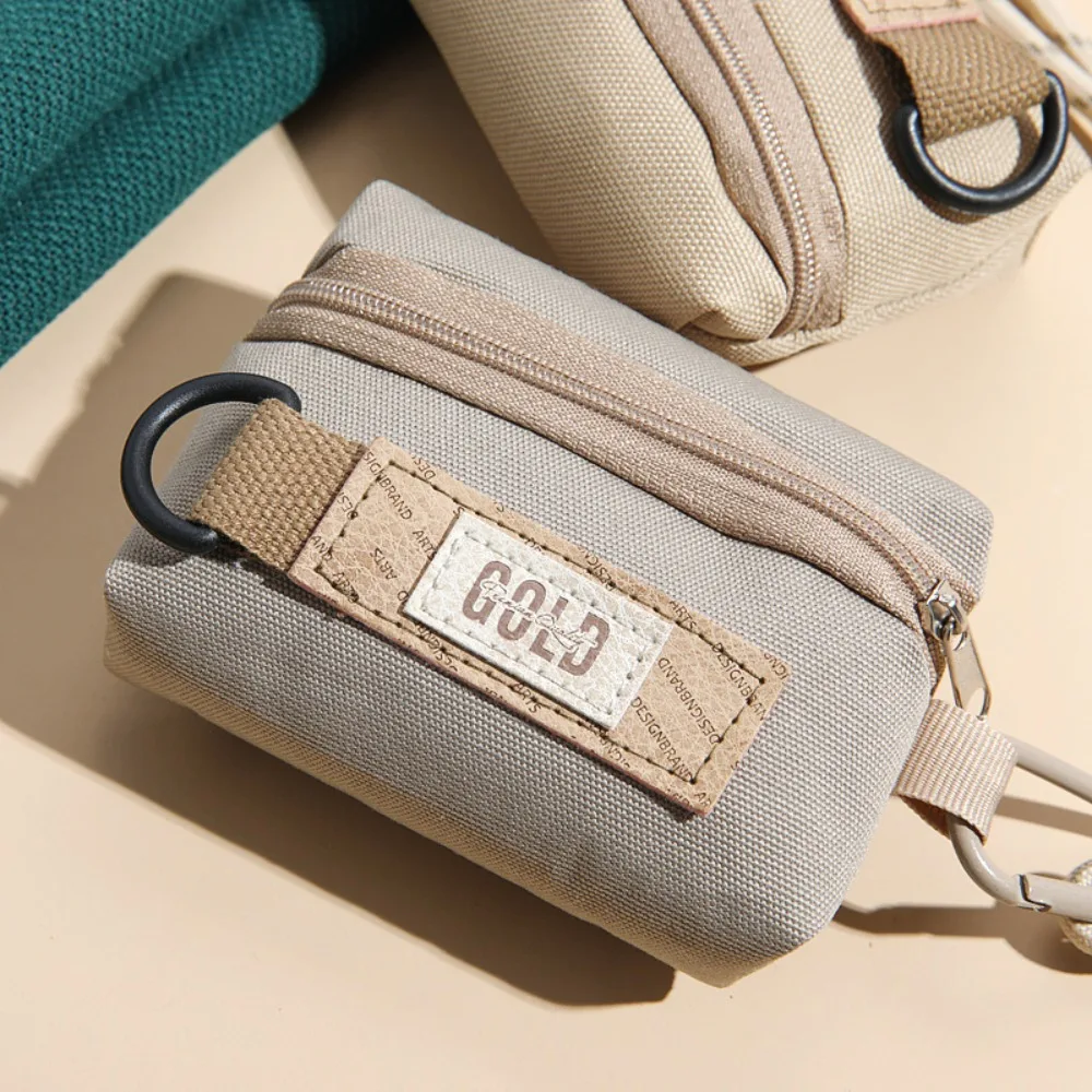 Mini Coin Purses Men Women Couples Crossbody Bag Portable Wallets Earphone Key Storage Bag Shoulder Bags Casual Purses