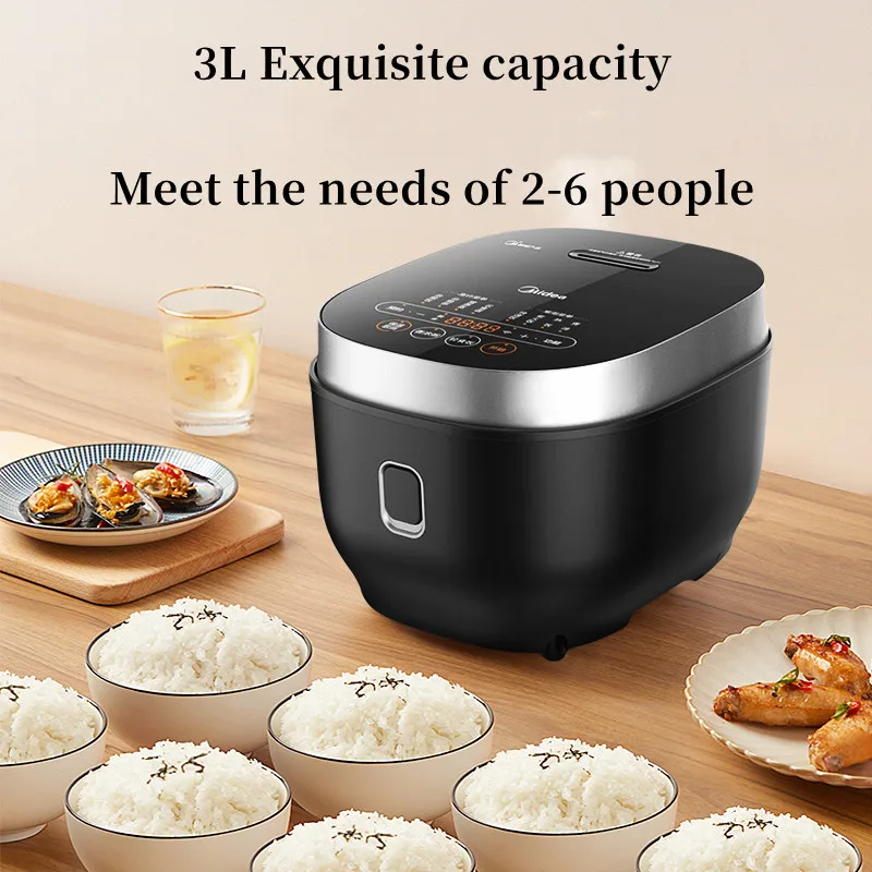 MideaRiceCookerFiberVCookerLightFoodHighFiberRice3Liter