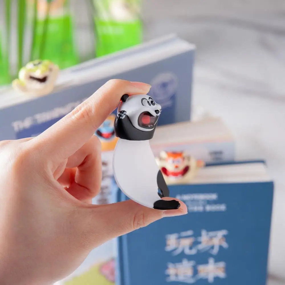 Cartoon 3D Bookmarks Sea Animal Series Stereo Octopus Lobster Book Pages Markers Tool Student Stationery Gifts School Supplies
