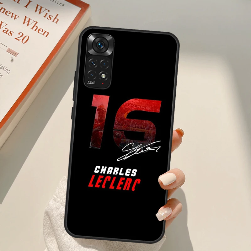 Coque Charles Leclerc 16 F1 pour Xiaomi Redmi Note 11 Pro 11S