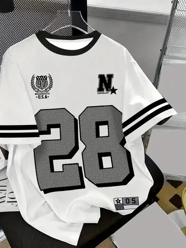 2025 Summer New Men's T-shirt breathable casual sporty digital print outdoor street men's wear - Image 5