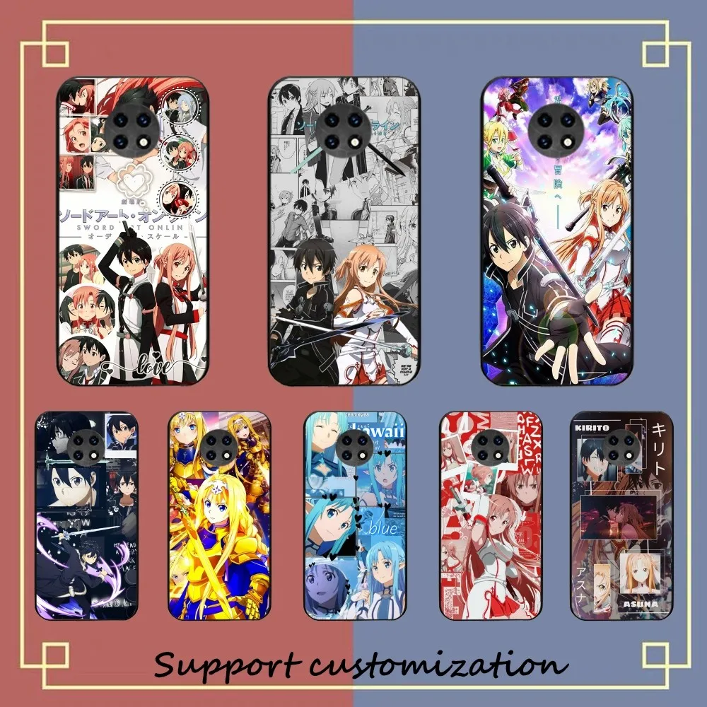 Custodia Per Telefono Online Sword Art Per Redmi Note 4X5 A 6 7 8 Pro T 9 Pro 9S 10 Pro 11 Pro 11S 11Epro Pocom3Pro