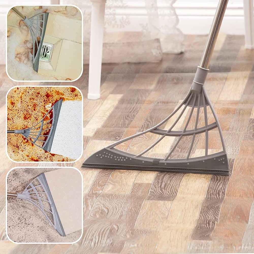 Multifunction Magic Broom Easily Dry The Floor and Remove Dirt 2 in 1 Sweeper Easily Dry The