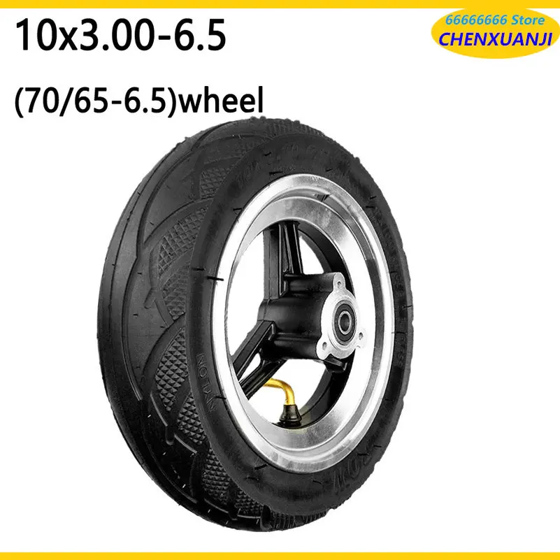 

For Millet Balance Car 70/65-6.5 10x3.00-6.5 Thickened Tire Aluminum Alloy Hub 9* 10 Inch Vacuum Tire