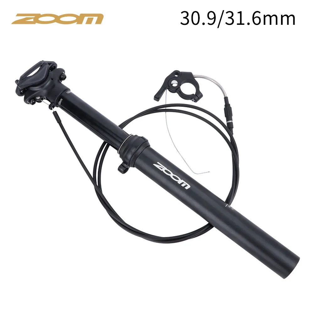 줌 MTB 자전거 31.6mm 30.9mm 와이어 원격 제어 시트 포스트 Dropper 유압 리프팅 내부 산악 자전거 시트 포스트 튜브 부품