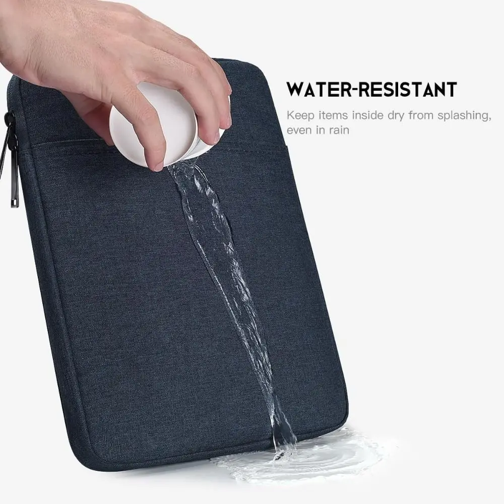 13.3/14/15 Inch Tablet Bag Shockproof Portable Laptop Handbag Case Water-Resistant Padded Shockproof Protective Pouch