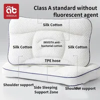 AIBEDILA Baby Pillows for Newborns Neck Pillow Newborn Baby Things Children's Orthopedic Travel Pillow Bedding Mother Kids Items 2