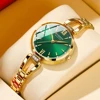 CURREN Luxury Elegance Ladies Watch with Sparkling Rhinestones Simple Quartz Stainless Steel Bracelet Wristwatch 1