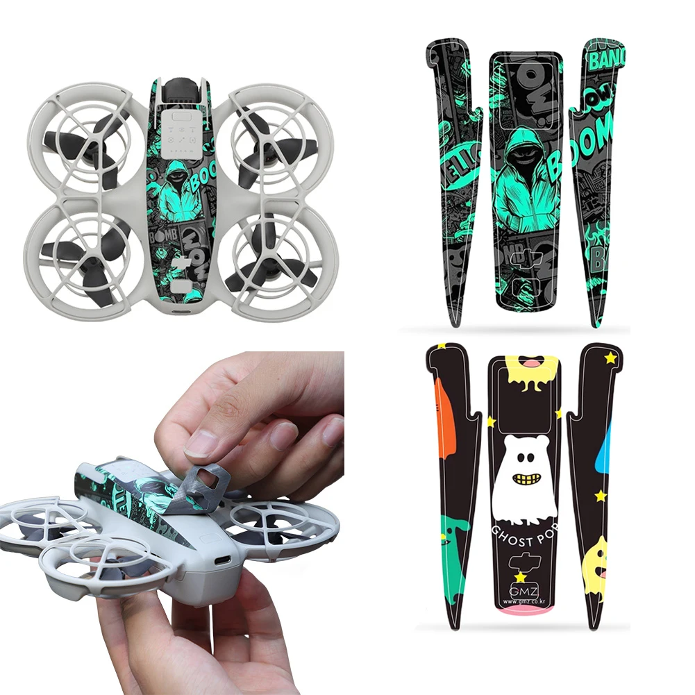 Protective Film Waterproof Anti-Scratch Cool Skin Body Remote Control Sticker For DJI NEO Drone Accessories drone accessories camera sticker