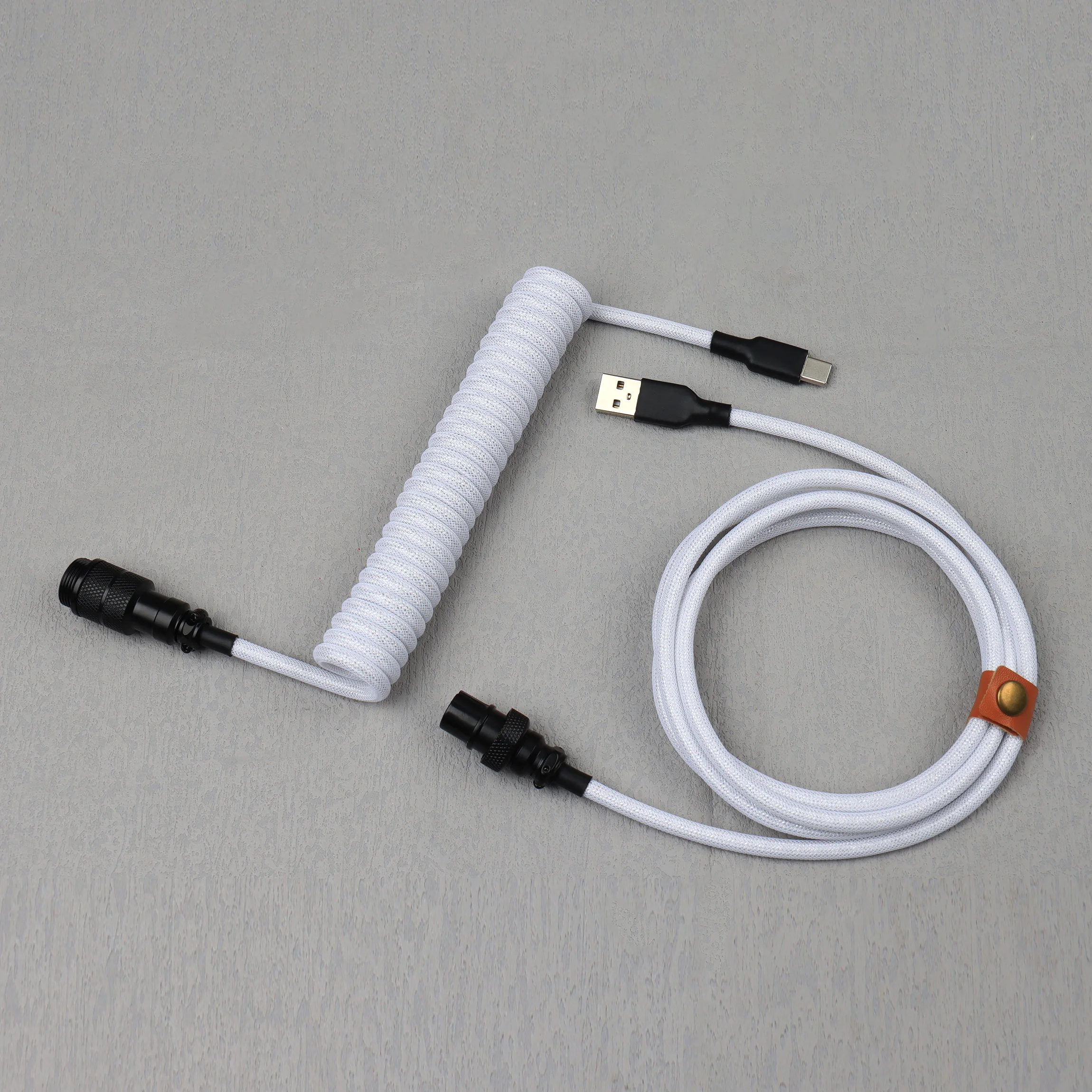 Cabo Espiral, PC Desk Acessórios, Conector para PC