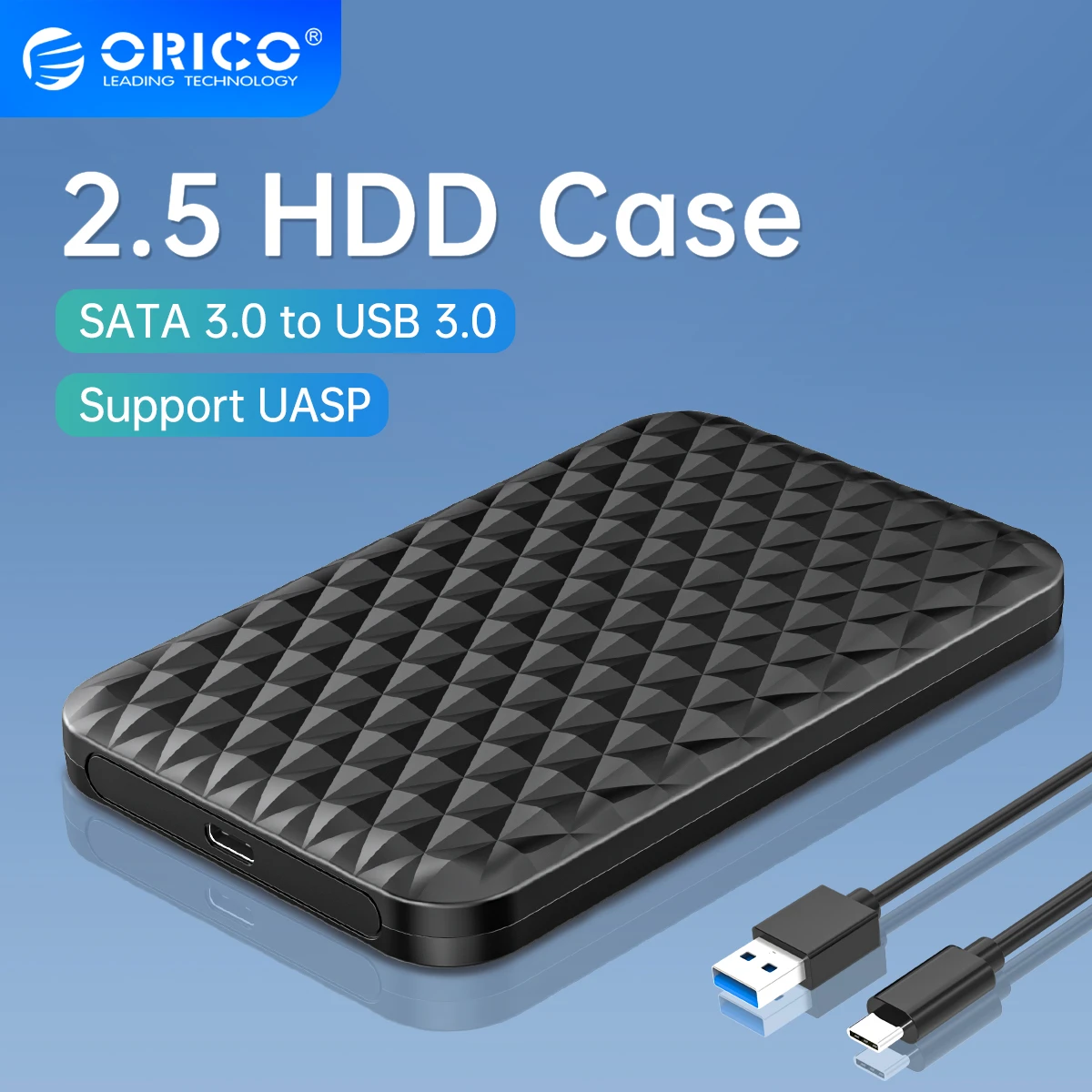 ORICO carcasa caja de disco duro externo SATA a USB 3,1, carcasa 2,5 pulgadas para HDD SSD, caja cierre para SSD de 2,5 pulgadas, 7mm para discos - AliExpress