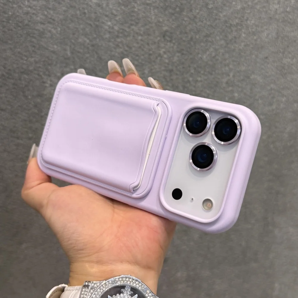 MagSafe silicone wallet case colour range