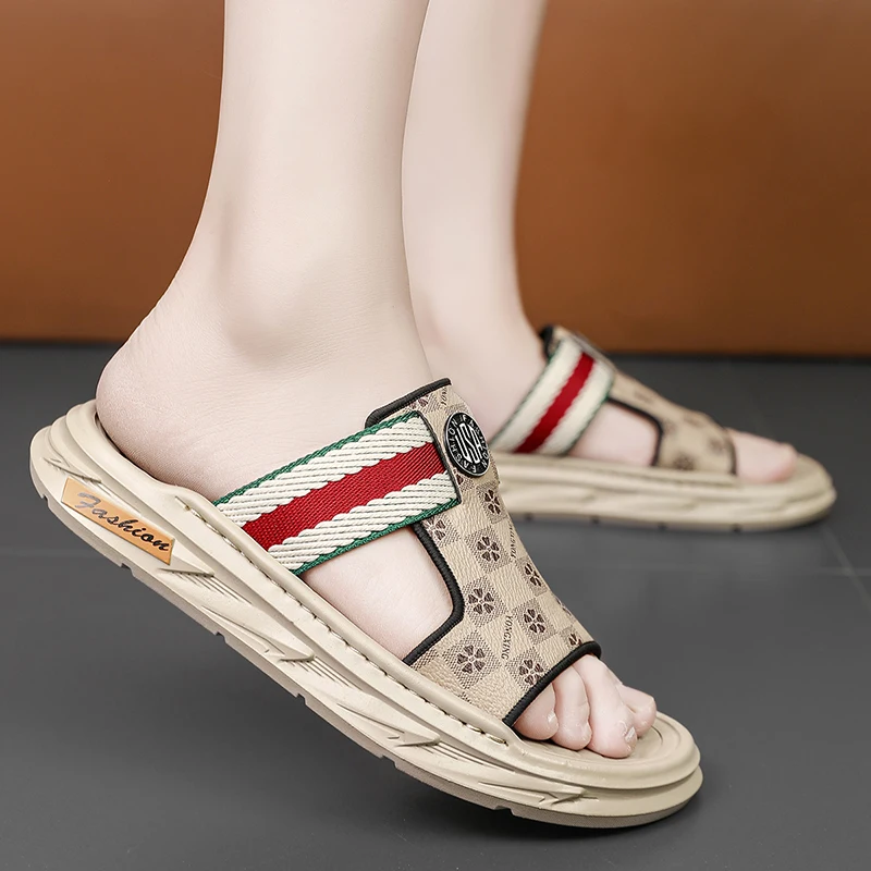 Comfortable Flat Summer Slippers for Men Women Anti Slip Bottom Casual Student Outdoor Daily Footwear