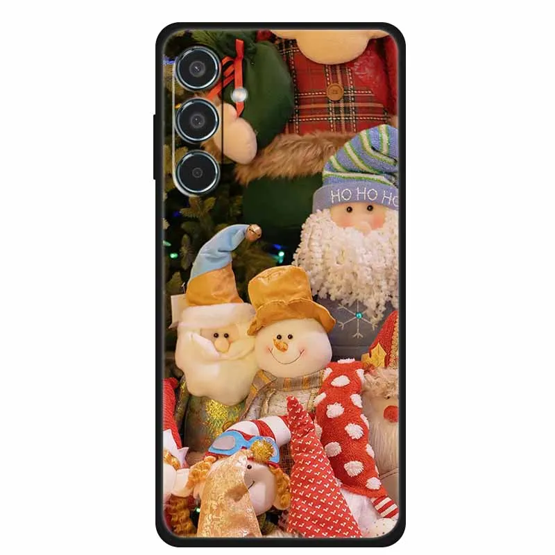 Festive Holiday Soft Silicone TPU Phone Case - Christmas Edition