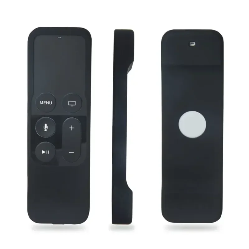 Фото Цветной силиконовый защитный чехол с защитой от падения для Apple TV 4 удаленного управления Пылезащитный Водонепроницаемый защитный чехол №3